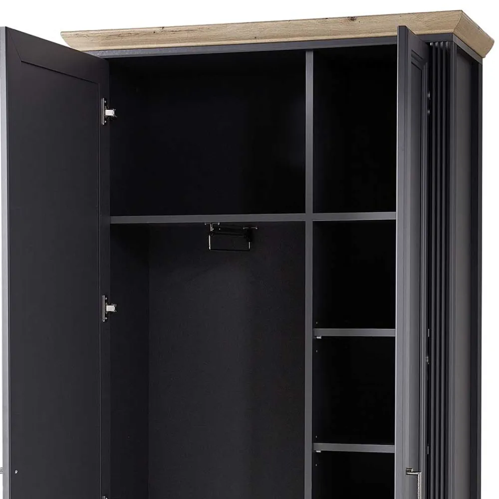 Wohnen Garderobenschränke*Landhaus Flurschrank mit Spiegeltür - Thumbs