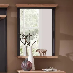 Wohnen Landhaus Flurspiegel in Dunkelgrau - Thumbs