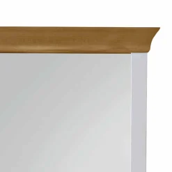 Wohnen Landhaus Flurspiegel Lameira in Weiß