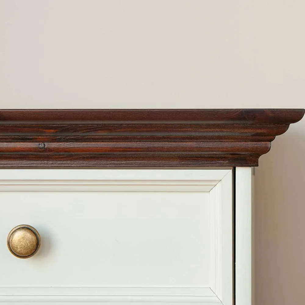 Wohnen Schminktische*Landhaus Frisiertisch mit einer Schublade - Manipur