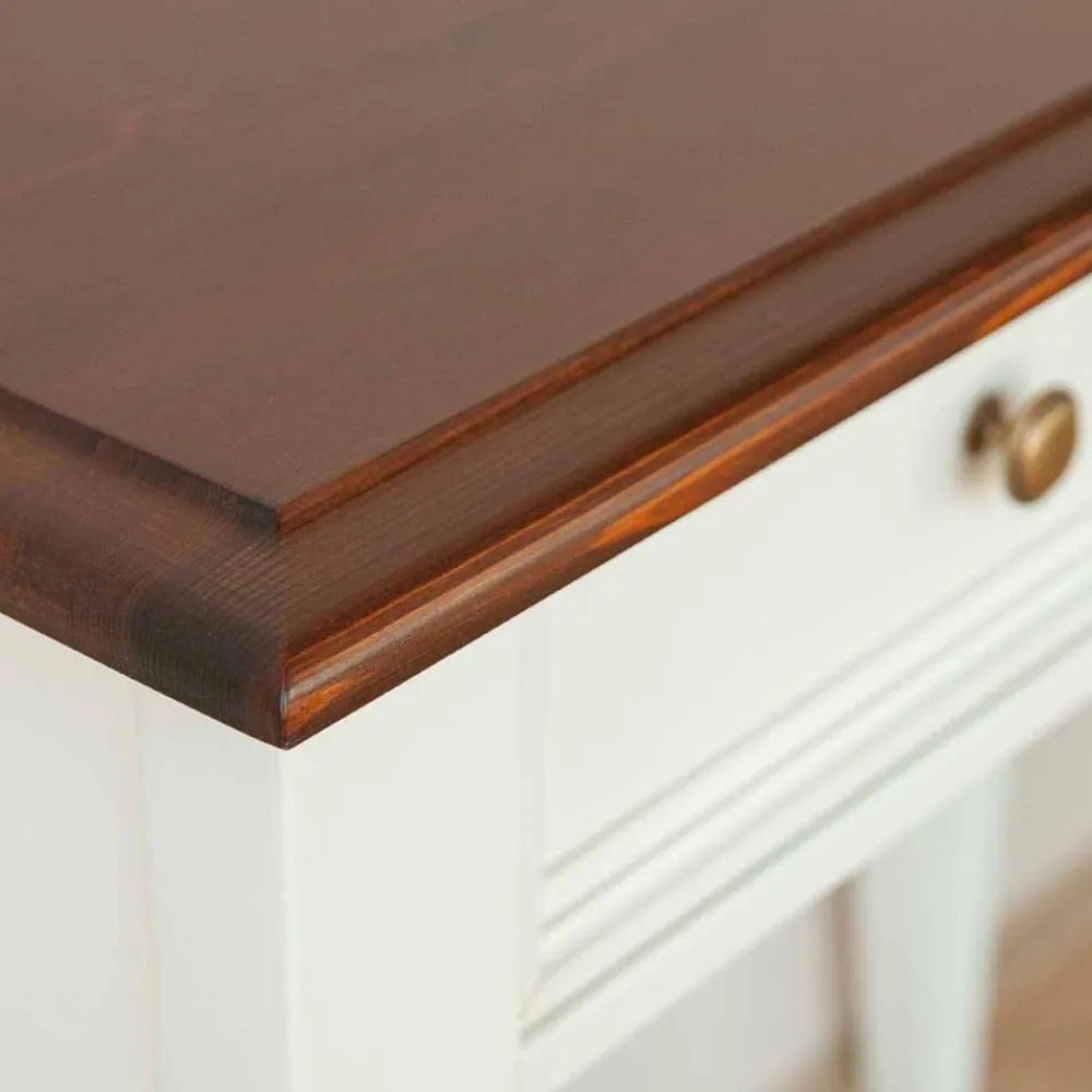 Wohnen Schminktische*Landhaus Frisiertisch mit einer Schublade - Manipur