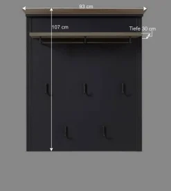 Wohnen Landhaus Garderoben Kombi Set - Thumbs (dreiteilig)