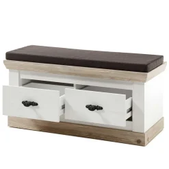 Wohnen Landhaus Garderoben Möbel zweifarbig - Nedita (dreiteilig)