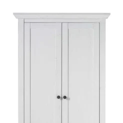 Wohnen Landhaus Garderoben-Schrank in Weiß - Chelles