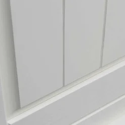 Wohnen Landhaus Highboard in Weiß lackiert - Indico