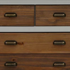 Wohnen Landhaus Hochkommode mit sechs Schubladen - Veproma