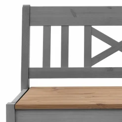 Wohnen Küchenbänke|Esszimmerbänke*Landhaus Holzbank Jytte drei Sitzplätze