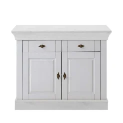 Wohnen Landhausmöbel|Küchenschränke*Landhaus Holzkommode Satumare aus Kiefer teilmassiv