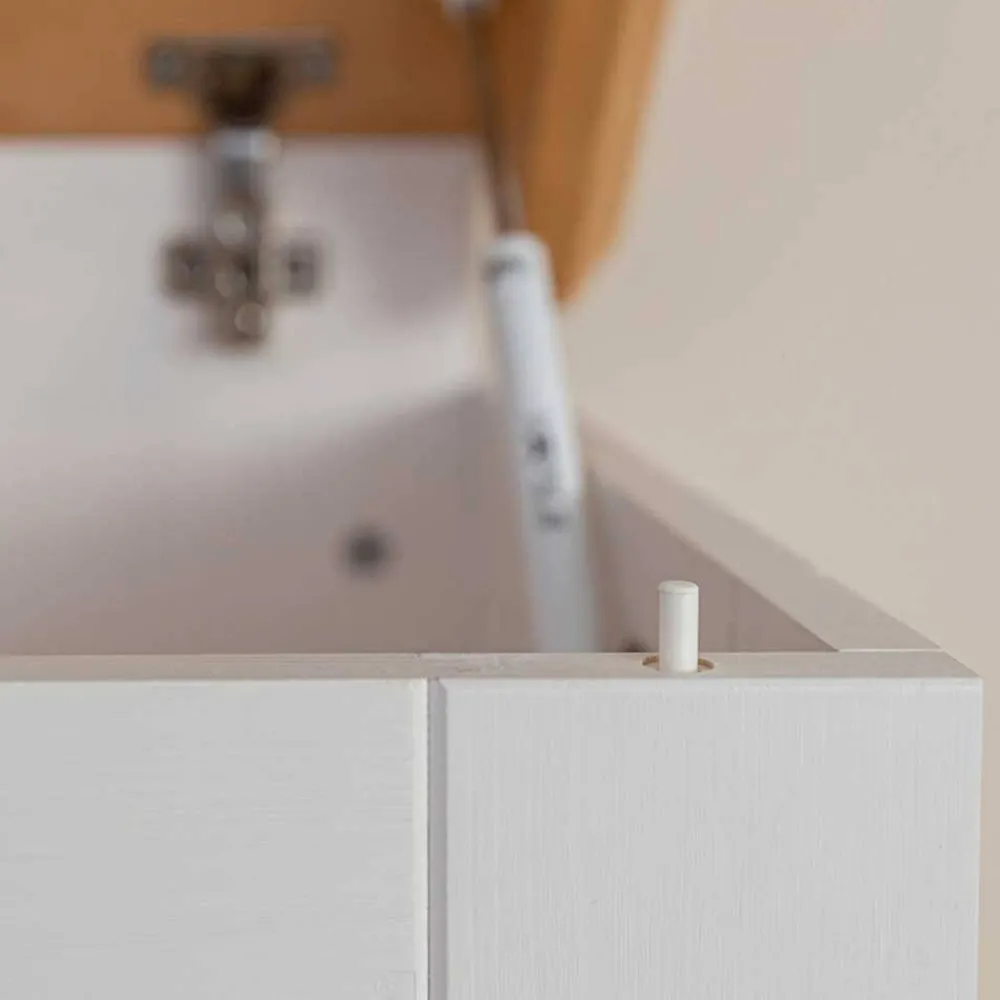 Wohnen Weiße Möbel|Holztruhen*Landhaus Holztruhe aus Kiefer Massivholz - Saluts