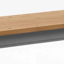 Wohnen Esszimmerbänke|Sitzbank*Landhaus Küchenbank in Laugenfarbig & Grau - Malisha