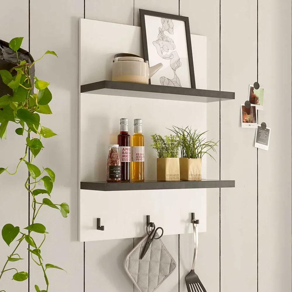 Wohnen Landhaus Küchenregal für die Wandmontage - Eture