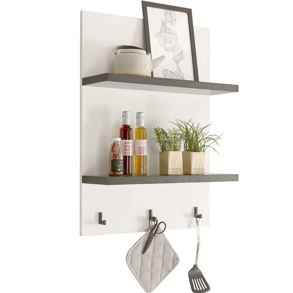 Wohnen Landhaus Küchenregal für die Wandmontage - Eture