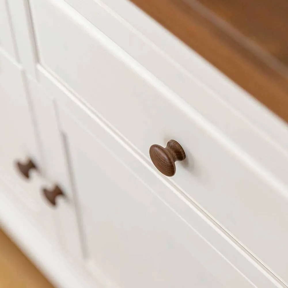 Wohnen Küchenschränke|Sideboards & Kommoden*Landhaus Kombikommode aus Kiefernholz - Zalya