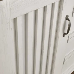 Wohnen Landhaus Kombi-Kommode in Weiß - Malvissa