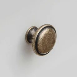 Wohnen Küchenschränke|Sideboards & Kommoden*Landhaus Kombikommode in Weiß und Nussbaum - Manipur