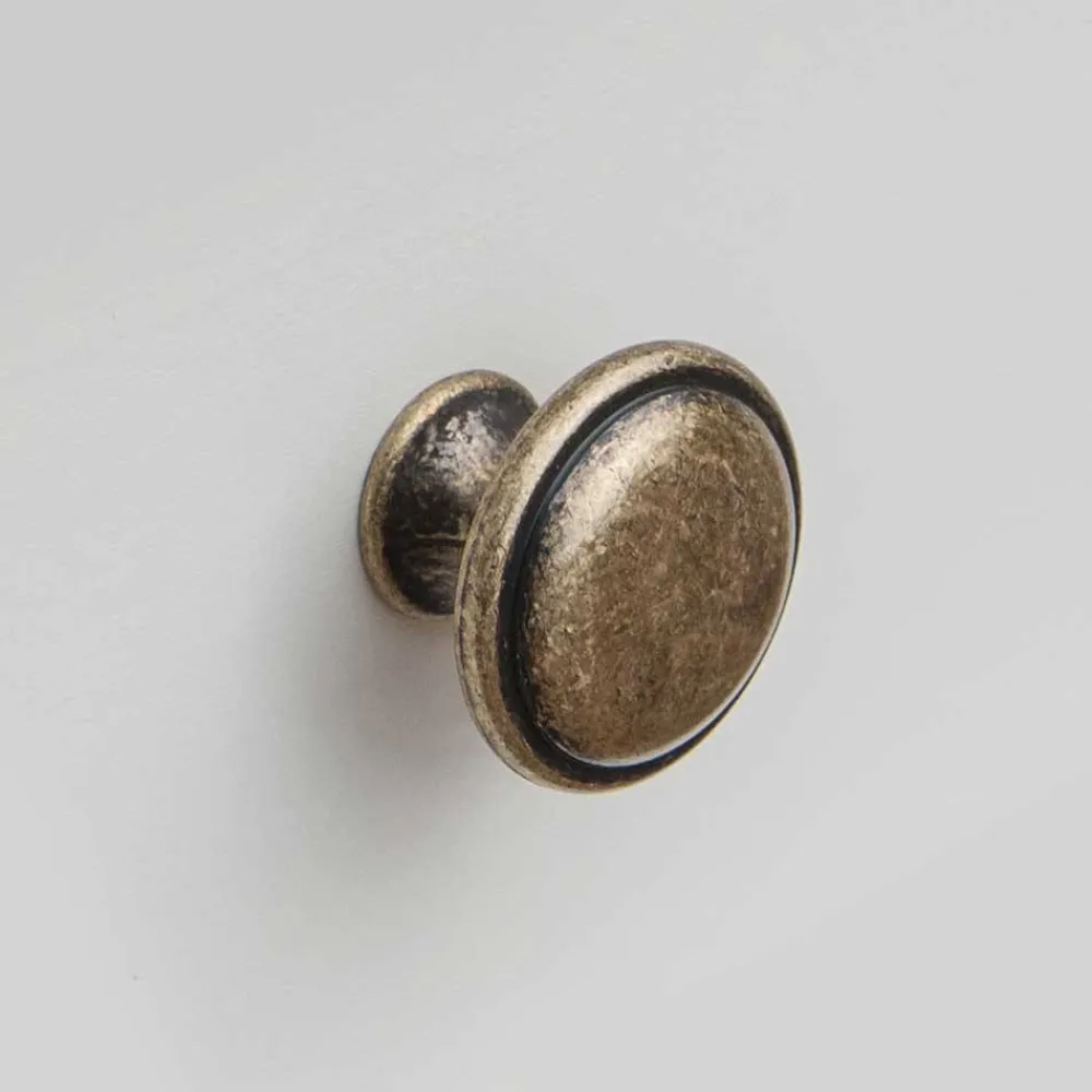 Wohnen Küchenschränke|Sideboards & Kommoden*Landhaus Kombikommode in Weiß und Nussbaum - Manipur