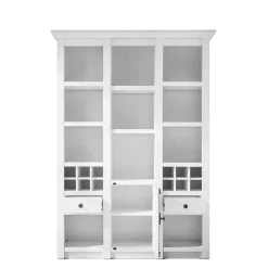 Wohnen Esszimmerregale|Regale*Landhaus Kombiregal in Weiß Touchwood - Chelles