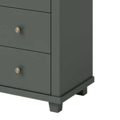 Wohnen Landhaus Kommode in Dunkelgrün - Daney