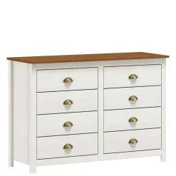 Wohnen Sideboards|Kommoden*Landhaus Kommode mit acht Schubladen - Clipper