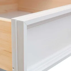 Wohnen Weiße Möbel|Landhausmöbel*Landhaus Kommode mit fünf Schubladen - Bordona