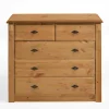 Wohnen Landhaus Kommode mit fünf Schubladen - Cabressan