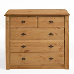 Wohnen Landhaus Kommode mit fünf Schubladen - Cabressan