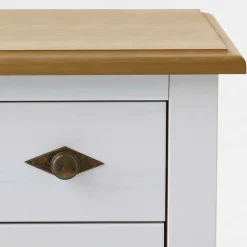 Wohnen Landhaus Kommode Sibiuta in Weiß