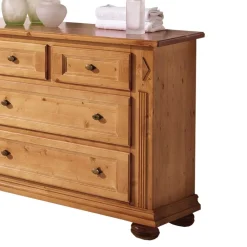 Wohnen Landhaus Kommode Terezza aus Fichte Massivholz