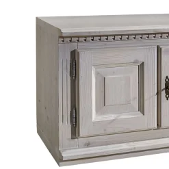 Wohnen Vintage Möbel*Landhaus Kommode Vranoria in Hellgrau