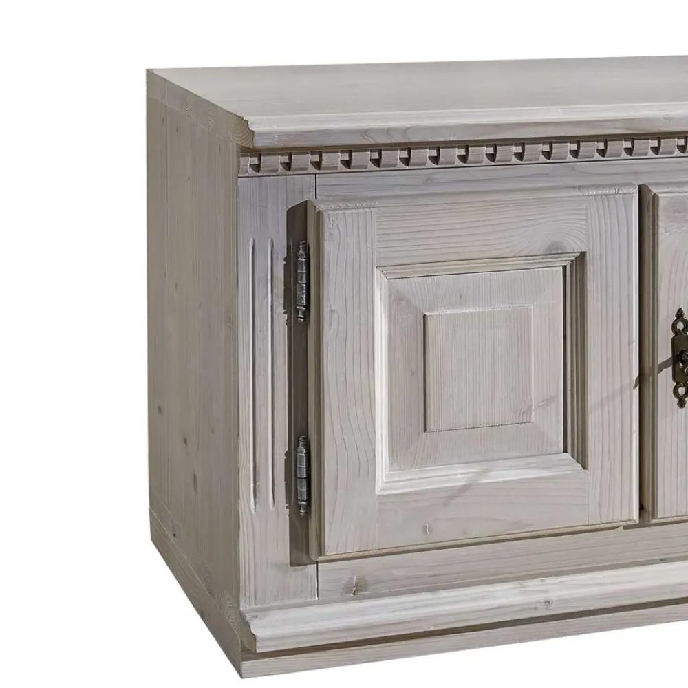 Wohnen Vintage Möbel*Landhaus Kommode Vranoria in Hellgrau