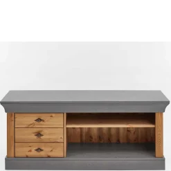 Wohnen Landhaus Lowboard mit 3 Schubladen & 2 Fächern - Eshelas