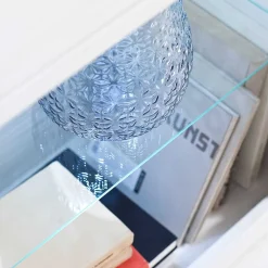 Wohnen Landhaus MDF Regal mit Glasböden - Samula