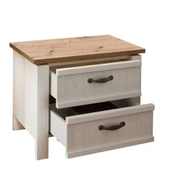 Wohnen Schlafzimmer Komplett*Landhaus Schlafzimmer für eine Person - Malvissa I (dreiteilig)