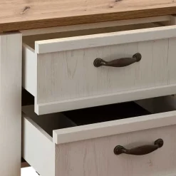 Wohnen Schlafzimmer Komplett*Landhaus Schlafzimmer für eine Person - Malvissa I (dreiteilig)