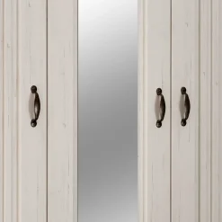 Wohnen Schlafzimmer Komplett*Landhaus Schlafzimmer für eine Person - Malvissa I (dreiteilig)