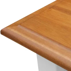 Wohnen Landhaus Schminktisch in Weiß mit Eiche - Bordona