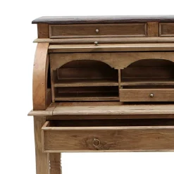 Wohnen Landhaus Schreibsekretär Mangato aus Teak Recyclingholz