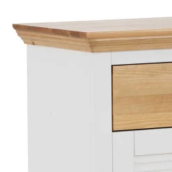 Wohnen Landhaus Schuhschrank mit Lamellentüren - Axdonira