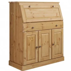 Wohnen Esszimmerschränke*Landhaus Sekretär aus Kiefer Massivholz - Brindusa