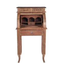 Wohnen Landhaus Sekretär Mangato aus Teak Recyclingholz