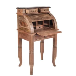 Wohnen Landhaus Sekretär Mangato aus Teak Recyclingholz