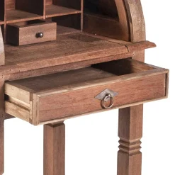 Wohnen Landhaus Sekretär Mangato aus Teak Recyclingholz