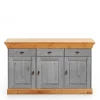 Wohnen Landhaus Sideboard Cempino in Grau