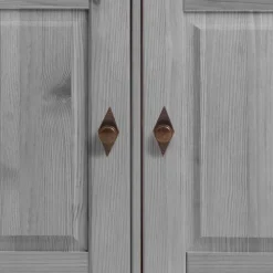 Wohnen Landhaus Sideboard Cempino in Grau