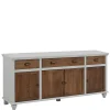 Wohnen Landhaus Sideboard in Holz Braun - Veproma