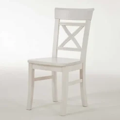 Wohnen Landhaus Sitzgruppe Onesti in Weiß (fünfteilig)