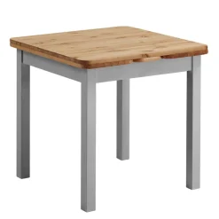 Wohnen Küchen-Essgruppen|Esszimmer Komplett*Landhaus Sitzgruppe Seramya in Grau Kiefer (fünfteilig)