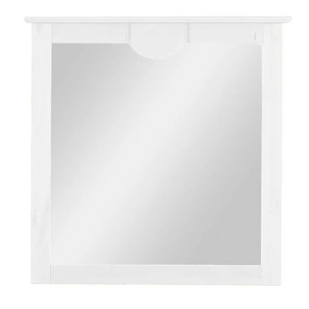 Wohnen Spiegel|Flurspiegel*Landhaus Spiegel mit weißem Holzrahmen - Vesrav