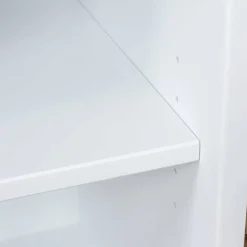 Wohnen Landhaus Standregal in Weiß und Kiefer - Varicano