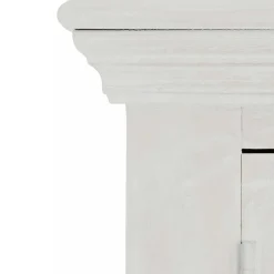 Wohnen Landhaus TV Board in Weiß lackiert - Lucos